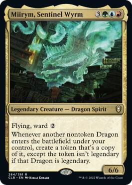 Miirym, Sentinel Wyrm [Commander Legends: Battle for Baldur's Gate] 284