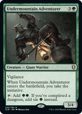 Undermountain Adventurer [Commander Legends: Battle for Baldur's Gate] 260