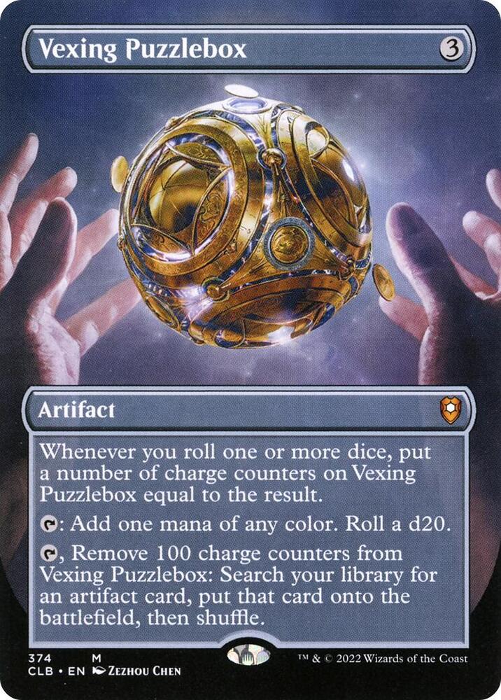 Vexing Puzzlebox (Borderless) [Commander Legends: Battle for Baldur's Gate] 374