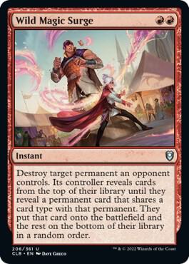 Wild Magic Surge [Commander Legends: Battle for Baldur's Gate] 206