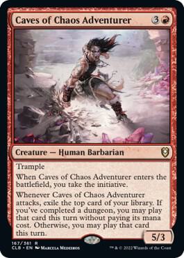 Caves of Chaos Adventurer [Commander Legends: Battle for Baldur's Gate] 167