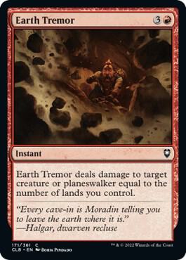 Earth Tremor [Commander Legends: Battle for Baldur's Gate] 171