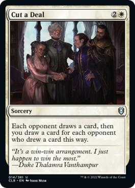 Cut a Deal [Commander Legends: Battle for Baldur's Gate] 14