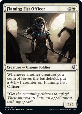 Flaming Fist Officer [Commander Legends: Battle for Baldur's Gate] 19