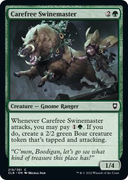 Carefree Swinemaster [Commander Legends: Battle for Baldur's Gate] 219