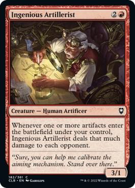 Ingenious Artillerist [Commander Legends: Battle for Baldur's Gate] 182