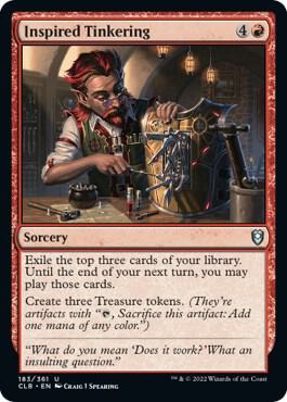 Inspired Tinkering [Commander Legends: Battle for Baldur's Gate] 183