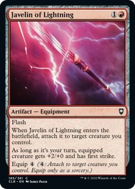 Javelin of Lightning [Commander Legends: Battle for Baldur's Gate] 185