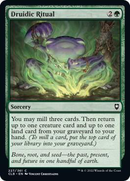 Druidic Ritual [Commander Legends: Battle for Baldur's Gate] 227