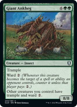 Giant Ankheg [Commander Legends: Battle for Baldur's Gate] 233