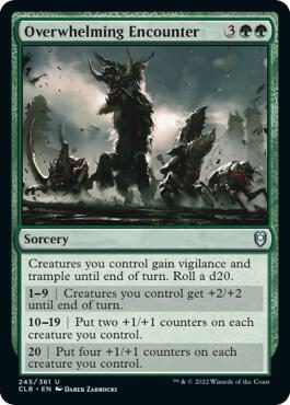 Overwhelming Encounter [Commander Legends: Battle for Baldur's Gate] 245