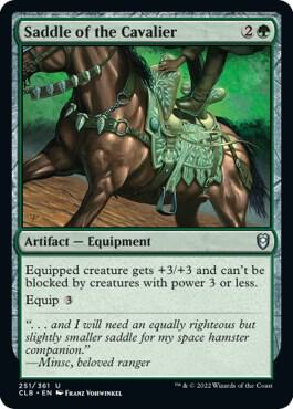 Saddle of the Cavalier [Commander Legends: Battle for Baldur's Gate] 251