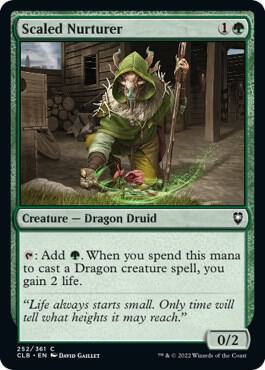Scaled Nurturer [Commander Legends: Battle for Baldur's Gate] 252