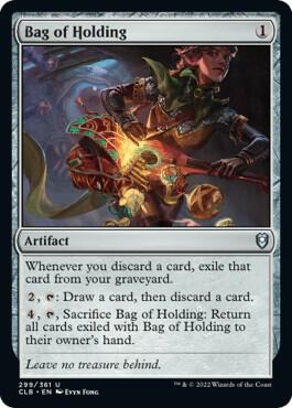 Bag of Holding [Commander Legends: Battle for Baldur's Gate] 299