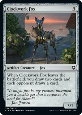 Clockwork Fox [Commander Legends: Battle for Baldur's Gate] 308
