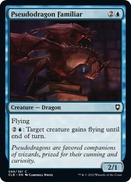 Pseudodragon Familiar [Commander Legends: Battle for Baldur's Gate] 88