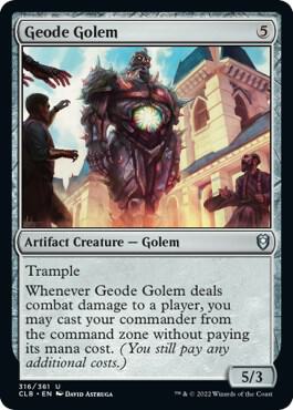 Geode Golem [Commander Legends: Battle for Baldur's Gate] 316