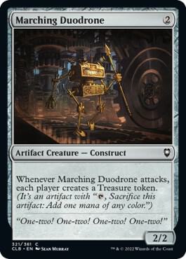 Marching Duodrone [Commander Legends: Battle for Baldur's Gate] 321