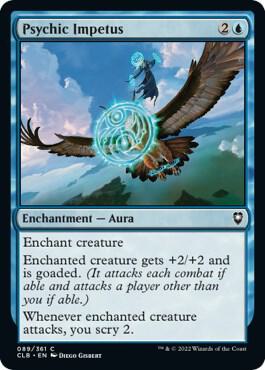Psychic Impetus [Commander Legends: Battle for Baldur's Gate] 89