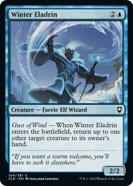 Winter Eladrin [Commander Legends: Battle for Baldur's Gate] 104