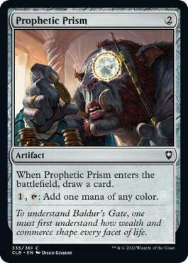 Prophetic Prism [Commander Legends: Battle for Baldur's Gate] 335