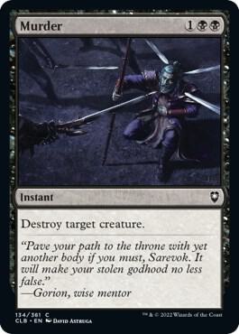 Murder [Commander Legends: Battle for Baldur's Gate] 134