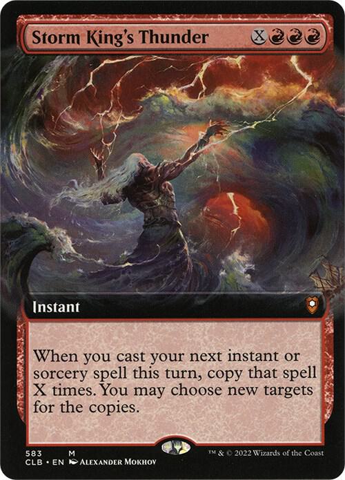 Storm King's Thunder (Extended Art) [Commander Legends: Battle for Baldur's Gate] 583