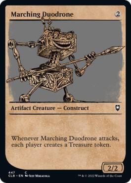 Marching Duodrone (Showcase) [Commander Legends: Battle for Baldur's Gate] 447
