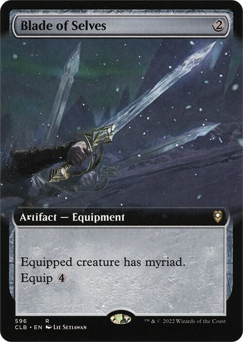 Blade of Selves (Extended Art) [Commander Legends: Battle for Baldur's Gate] 596