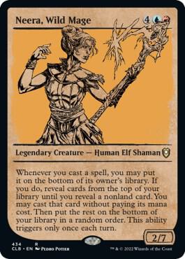 Neera, Wild Mage (Showcase) [Commander Legends: Battle for Baldur's Gate] 434