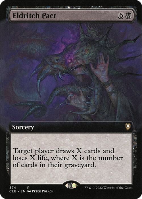 Eldritch Pact (Extended Art) [Commander Legends: Battle for Baldur's Gate] 574