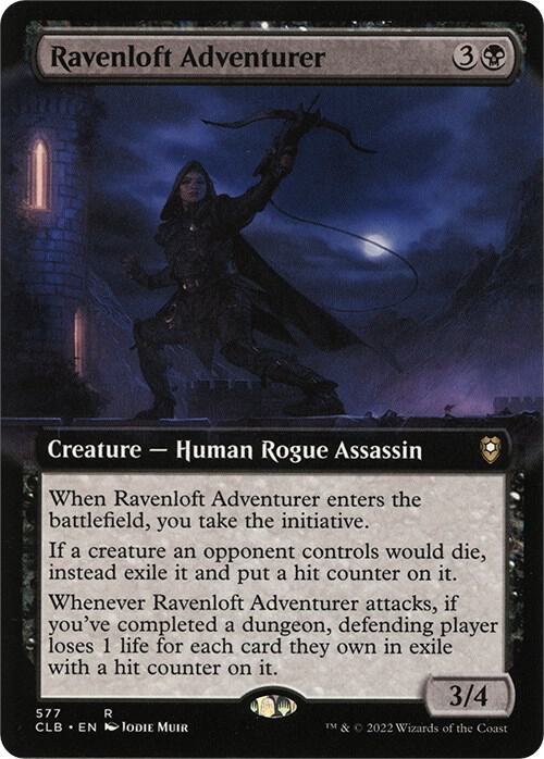 Ravenloft Adventurer (Extended Art) [Commander Legends: Battle for Baldur's Gate] 577