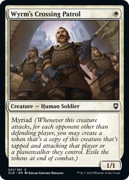 Wyrm's Crossing Patrol [Commander Legends: Battle for Baldur's Gate] 51