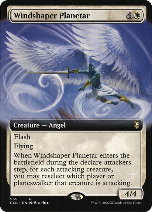 Windshaper Planetar (Extended Art) [Commander Legends: Battle for Baldur's Gate] 559