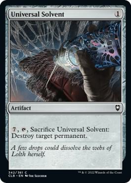 Universal Solvent [Commander Legends: Battle for Baldur's Gate] 342