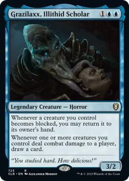 Grazilaxx, Illithid Scholar [Commander Legends: Battle for Baldur's Gate] 723