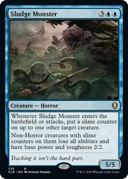 Sludge Monster [Commander Legends: Battle for Baldur's Gate] 735