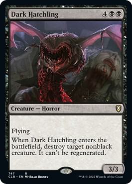 Dark Hatchling [Commander Legends: Battle for Baldur's Gate] 747