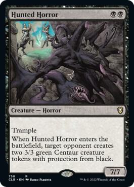 Hunted Horror [Commander Legends: Battle for Baldur's Gate] 758