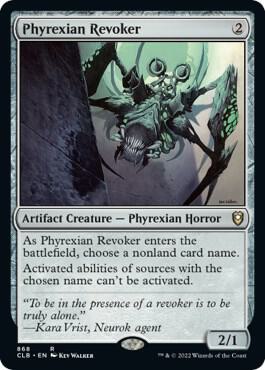 Phyrexian Revoker [Commander Legends: Battle for Baldur's Gate] 868