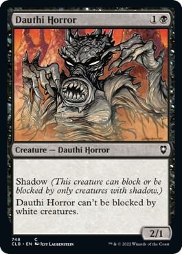 Dauthi Horror [Commander Legends: Battle for Baldur's Gate] 748