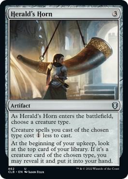 Herald's Horn [Commander Legends: Battle for Baldur's Gate] 862