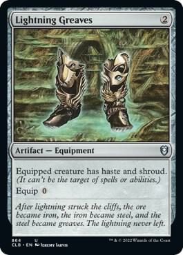 Lightning Greaves [Commander Legends: Battle for Baldur's Gate] 864