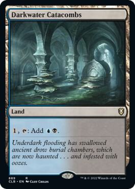 Darkwater Catacombs [Commander Legends: Battle for Baldur's Gate] 889