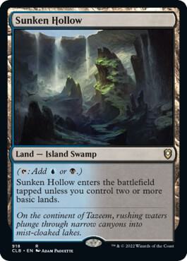 Sunken Hollow [Commander Legends: Battle for Baldur's Gate] 918