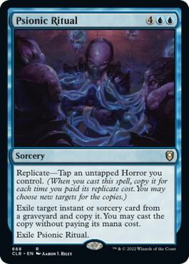 Psionic Ritual [Commander Legends: Battle for Baldur's Gate] 668