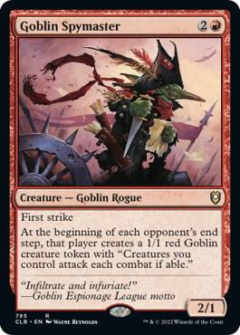 Goblin Spymaster [Commander Legends: Battle for Baldur's Gate] 795
