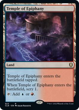 Temple of Epiphany [Commander Legends: Battle for Baldur's Gate] 923