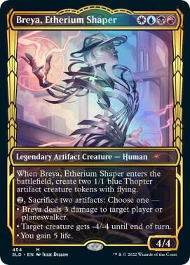Breya, Etherium Shaper (Gilded Foil) [Secret Lair Drop Series] 454