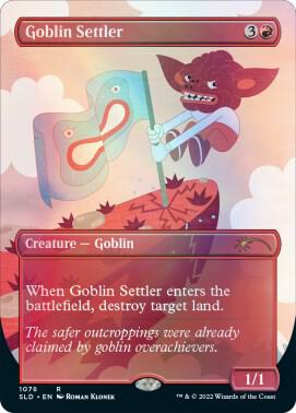 Goblin Settler [Secret Lair Drop Series] 1076